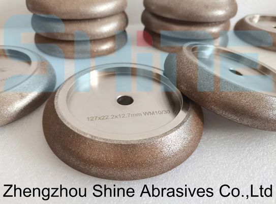 Aguilador de sierra de banda 5" 10/30 ° CBN Molinos para madera Mizer Sierra de banda