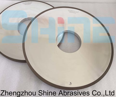 1A1 Rodas de molienda de diamantes de resina plana para vidrio de cerámica