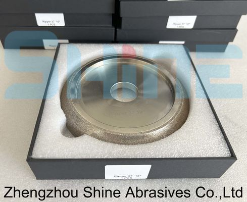 Ripper 37 Band Saw con una rueda CBN de perfil de 10 ° para la hoja de la sierra de banda