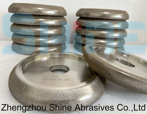 Ripper 37 Band Saw con una rueda CBN de perfil de 10 ° para la hoja de la sierra de banda