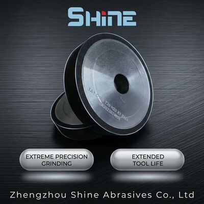 1A1 Molino de fijación de resina de diamante de 4 pulgadas para baldosas de vidrio