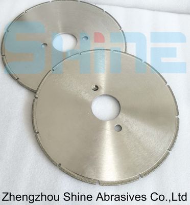 Muela diamantada electrochapada de 300 mm para rectificado y corte de hierro fundido
