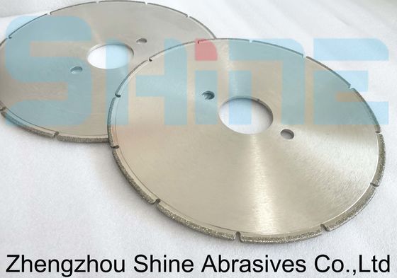 Muela diamantada electrochapada de 300 mm para rectificado y corte de hierro fundido
