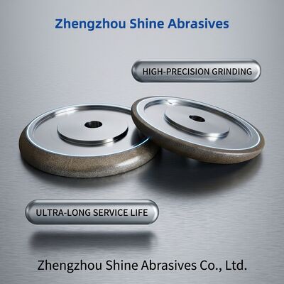 8 pulgadas 203 mm Wm 10/30 afilador electroplacado CBN Grinding Wheel para afilar la sierra de banda