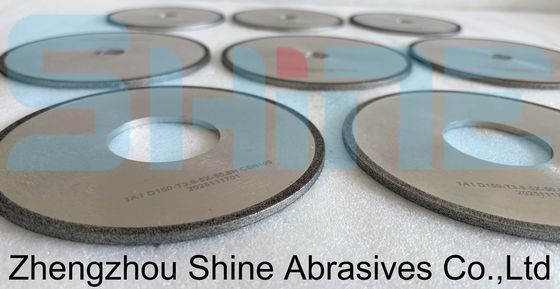 Ruedas CBN de unión electrochapada para afilado y rectificado de cuchillos de acero rápido (HSS)