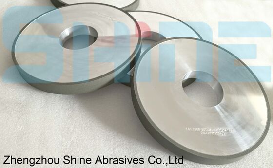 1A1 Rueda de diamantes de unión de resina para herramientas de carburo de tungsteno OD de molienda