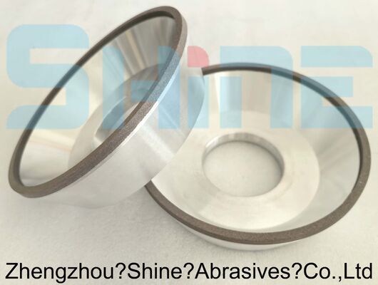 Rueda CBN de 200 mm con forma de cuenco 11A2 para amolar y afilar herramientas de acero rápido (HSS)