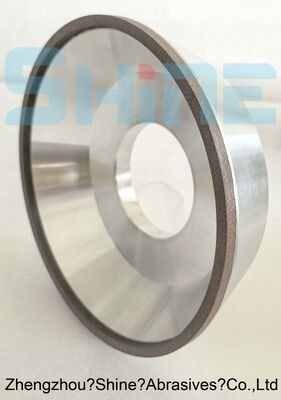 11A2 Rueda de unión de resina de diamante CBN para molienda de flautas de cortador de carburo
