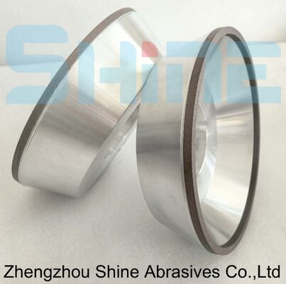 11A2 Rueda de unión de resina de diamante CBN para molienda de flautas de cortador de carburo