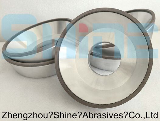 11A2 Rueda de unión de resina de diamante CBN para molienda de flautas de cortador de carburo
