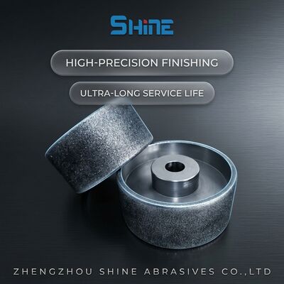 Ruedas CBN electropladas para la molienda y afilado de cuchillos HSS de madera