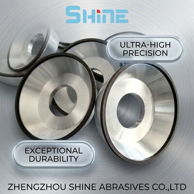 Ruedas abrasivas de diamante con resina de forma de plato 12A2 Disco de esmerilado superior
