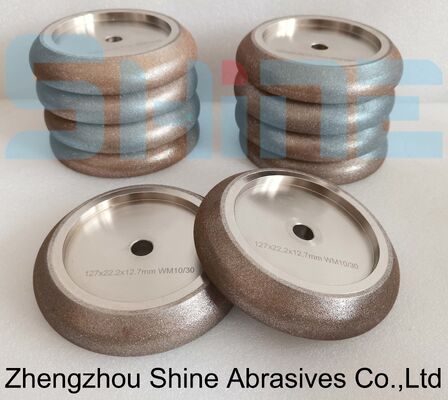 Muela CBN electrochapada WM 10/30 para afilado de sierras de cinta