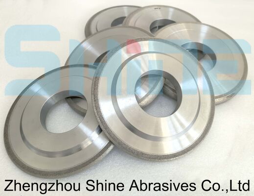 Enlace metálico 14FF1 200 mm Rueda de diamante para rectificar perfiles de carbide