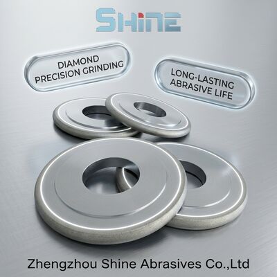 Muela CBN de unión metálica 14FF1 para acero para herramientas HSS inoxidable