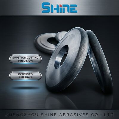 Muela CBN de unión metálica 14FF1 para acero para herramientas HSS inoxidable