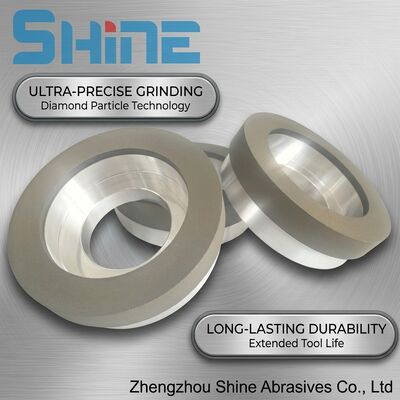 6A2 Rueda de copa de diamantes para moler materiales sólidos de carburo