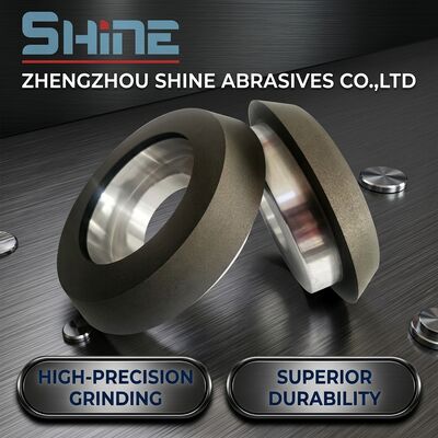 Rueda de copa de diamantes 6A2 personalizada para moler materiales de carburo sólido