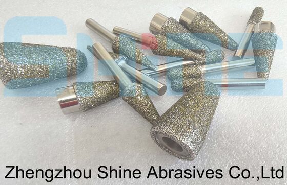 ODM Electroplated diamond mounted points for grinding cast iron