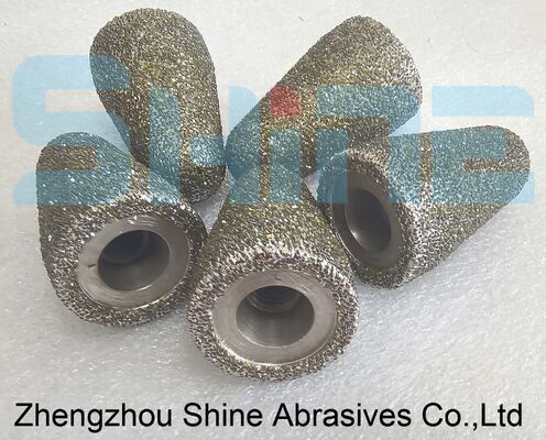 Electroplated diamond mounted points for  durable rotary tools