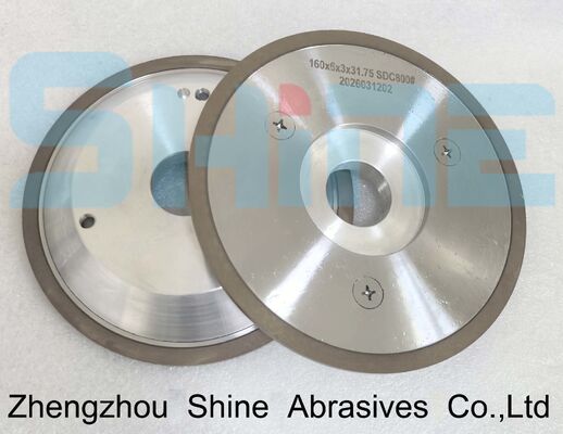 Metal Bond 14FF1 200mm Diamond Wheel for Carbide Roll Profile Grinding
