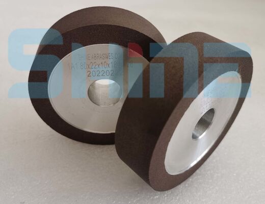 1A1 Resin Bond Diamond Grinding Wheel 150mm Diameter D126 Grit for Tungsten Carbide Tool Sharpening