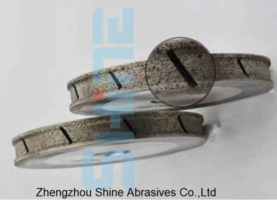 ISO 1F1 Metal Bond 8 pulgadas Cbn Grinding Wheel Cuerpo de aluminio