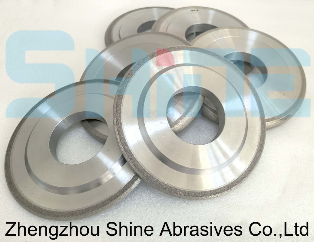 Enlace metálico 14FF1 200 mm Rueda de diamante para rectificar perfiles de carbide