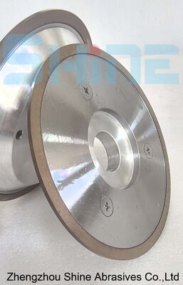 Enlace metálico 14FF1 200 mm Rueda de diamante para rectificar perfiles de carbide