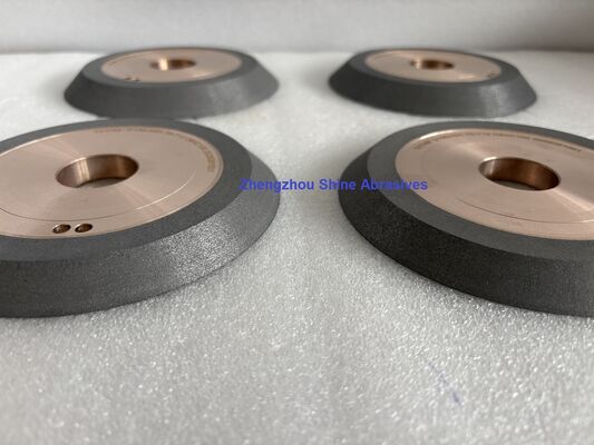 Muelas de rectificado CNC Shine Abrasives D64 1V1 muela de diamante para ranurar.